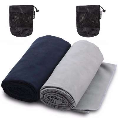 50*80 fast drying microfiber suede sport towel